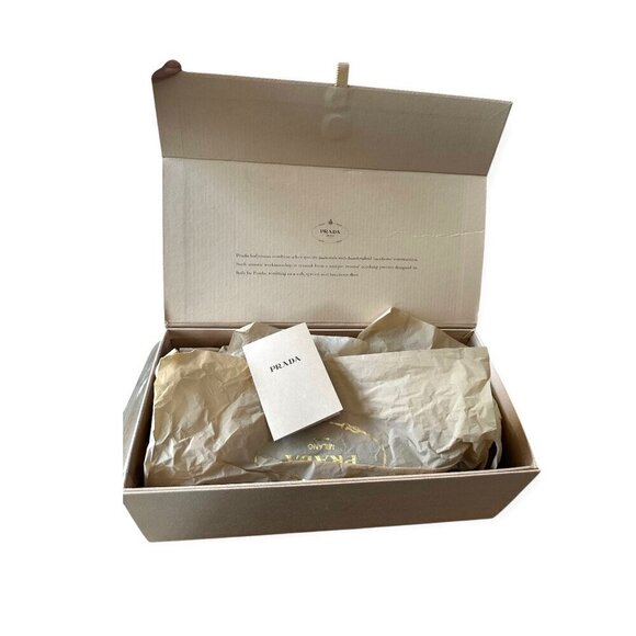 Prada Black Suede Jeweled Ballet Flats, size 39 EU, Original box, dust bag - Picture 12 of 14